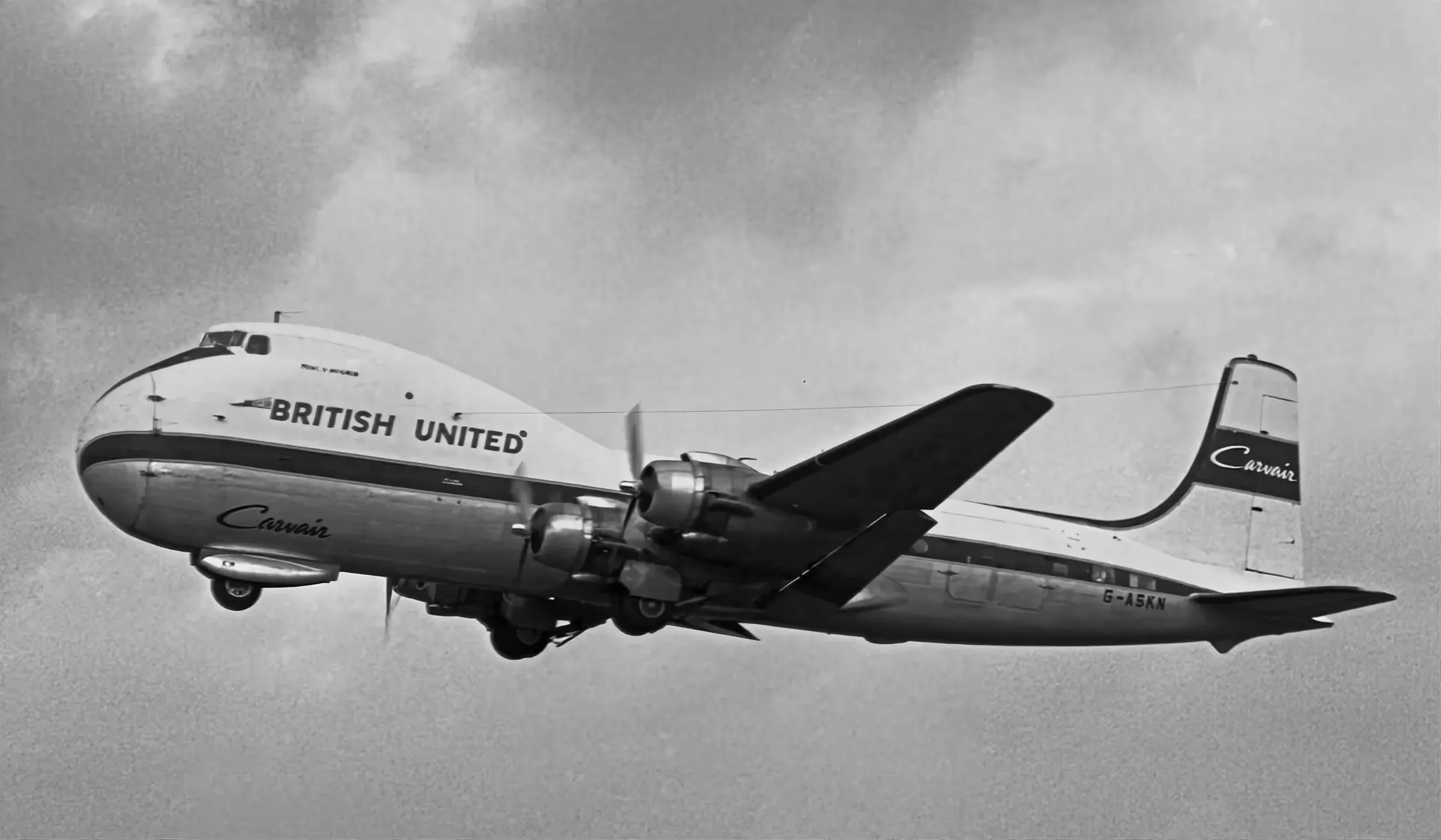 ❶　1/200　ブリティッシュエアフェリーズ　ATL-98 カーベア Aviation Traders Carvair - Wikipedia